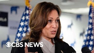 Kamala Harris lays out platform in speech to campaign staffers [upl. by Shirberg]