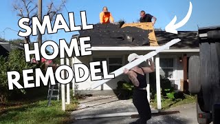 Small home makeover  Home remodel on a budget [upl. by Wadleigh]