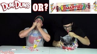 Dum Dums or Smarties What Are You w DamonDevours  FreakEating Challenge 55 [upl. by Ethyl]