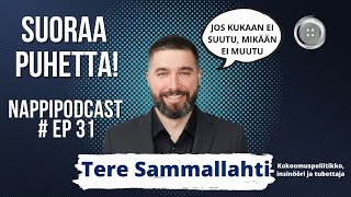 Ep 31 Suoraa puhetta Tere Sammallahti [upl. by Tse]