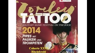 Loreley Tattoo 20140802 Cohorte XXVI Rheinbrohl [upl. by Elimay]