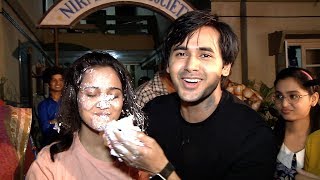 EXCLUSIVE  Ashi Singh Birthday Celebrated Onset By The Cast And Crew [upl. by Gwendolin]