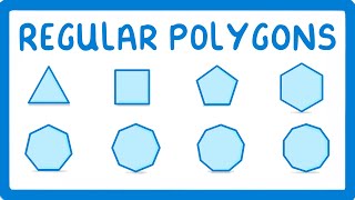 GCSE Maths  Regular Polygons 99 [upl. by Agueda]