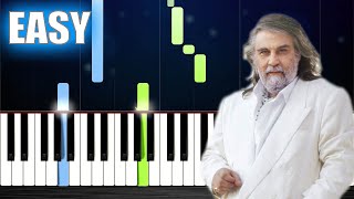 Vangelis  Conquest of Paradise  EASY Piano Tutorial [upl. by Einwahr]