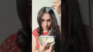 DIY Hair mask Healthy Hair  sejalsinghofficial  youtubeytshorts viralvideoshortshairmask [upl. by Camfort]