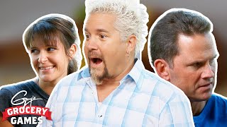 Five Star Frozen Feud  Guys Grocery Games Full Episode Recap  S1 E10  Food Network [upl. by Franzen]