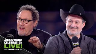 Jon Favreau and Dave Filoni  Star Wars Celebration LIVE 2023 [upl. by Ecirtaemed]