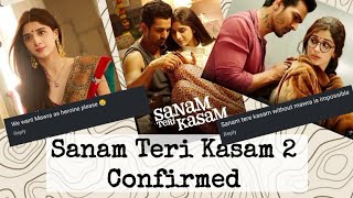 Sanam Teri Kasam 2 officially announced Harshvardhan Rane back as lead  Kuch Filmyy Kisse [upl. by Mathew]