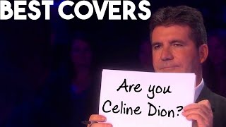 BEST CELINE DION COVERS ON THE VOICE  BEST AUDITIONS [upl. by Yhtomiht640]