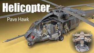 How does a Military Helicopter work Pave Hawk [upl. by Altaf55]