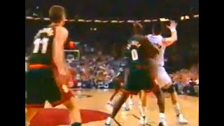 Arvydas Sabonis vs SuperSonics April 1999 [upl. by Oiluig]