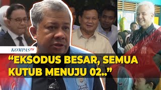 Fahri Hamzah Sebulan Ini Eksodus BesarBesaran Semua Kutub ke 02 [upl. by Aecila]