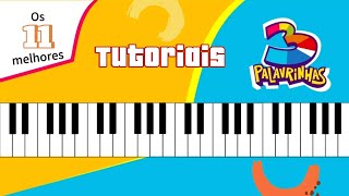 Tutoriais As melhores Músicas 3 Palavrinhas escaleta [upl. by Abroms]