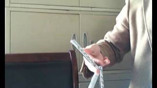 Balisong trick quotKiss goodbyequot Tutorial [upl. by Haldes441]