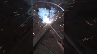 Main Joint Pipe Welding ✅ HandyWelder20 stickweldingtips ironweldingid seniorwelder [upl. by Lenee]