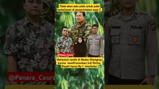 Prabowo sikat habis semua situs Judol ‼️ shorts [upl. by Odlo]