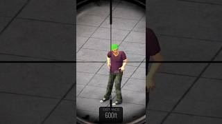 kill the Green Cap man Gangsterviralshorts trendingmehxrbhi sniper3d gameplaygaming [upl. by Eirual]