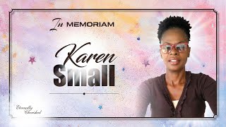 I n M e m o r i a m  Karen Diana Small nee Rock [upl. by Lewls]