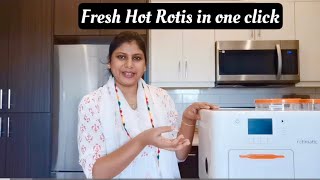 Rotimatic Review Automatic Roti makerHow to easily use and clean rotimatic [upl. by Eirol]