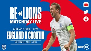 England 21 Croatia  Full Match  Nations League  ReLions [upl. by Onirefes853]