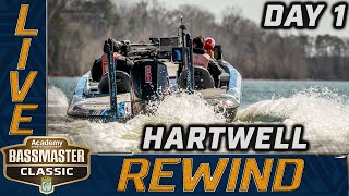 2022 Bassmaster CLASSIC LIVE at Lake Hartwell  Day 1 FRIDAY [upl. by Skolnik]