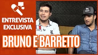 Bruno e Barretto explicam o porquê não cantam com outras duplas  Gazeta FM [upl. by Leuqim]