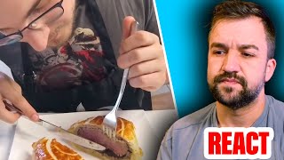 Sternekoch reagiert Pietsmiet Beef Wellington [upl. by Puduns722]