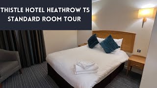 Thistle Hotel Heathrow T5  Room Tour  Standard room  611  November 2023 [upl. by Odranar520]