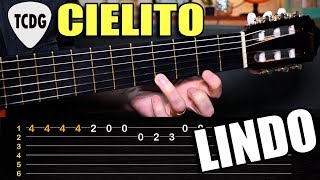 Como tocar Cielito Lindo  Tablatura súper fácil en Guitarra Acústica [upl. by Darmit881]