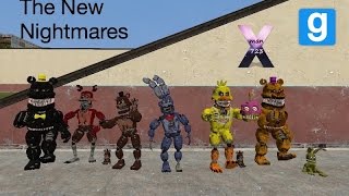 Gmod FNAF The New Nightmares [upl. by Pollyanna411]