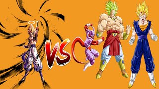 Gogeta vs Janemba Broly and Vegeth [upl. by Body]