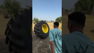 Guru bhaiya monster tyre filing King Bahadur ghoda viralshort guruveervlogs krishnathakur06 [upl. by Dami]