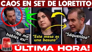 JUEVESAZO CAOS EN SET DE LORET ANALISTA LO DEJA EN RIDICULO quotSU MESA ES UNA BASURAquot QUEDO GRABADO [upl. by Euqinaj]