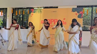 Fusion Group Dance 💃🏽 SEM Technopark  Aarppoo2023 🔥  Onam Special ✨ Trivandrum [upl. by Adnaluoy]