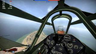 War Thunder  P40 E1 Full Real Battle Gameplay w Commentary [upl. by Arv]