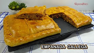 EMPANADA GALLEGA FANTÁSTICA DELICIOSA Y MUY FÁCIL DE HACER [upl. by Haley]