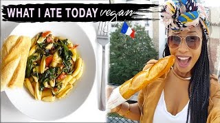 What I Ate In A Day ➟ EATING VEGAN IN FRANCE [upl. by Allecsirp710]