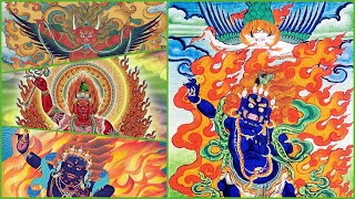 🙏 The Three Wrathful Deity Mantras Vajrapani Hayagriva Avalokitesvara King Garuda 🙏 [upl. by Lemrahs]