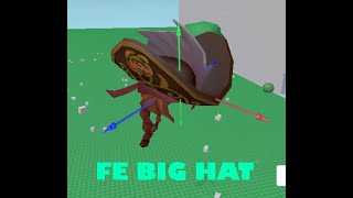 FE Hat amp Head ReSizer  fe Big Head  Hat Script  GIANT HAT  Roblox [upl. by Avitzur]