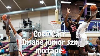 Coen Carr is the most underrated player in the country Official Junior season mixtape [upl. by Krys]