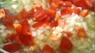 Making salad soup  a frugal recipe idea lettuce soup [upl. by Kendal]