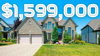 Luxurious 5Bedroom Dream Home in Sunningdale London Ontario  CustomBuilt by Wasco [upl. by Bourn]