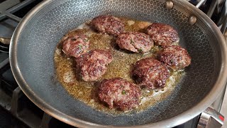 Insane Kofte Made With Dry Aged Ribeye Pellicles [upl. by Nolyarg]