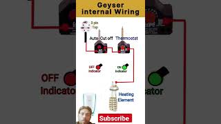 Electric geyser wiring diagram yt shorts [upl. by Charlene822]