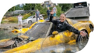 FOUND CHEVY CORVETTE Underwater at Boat Ramp [upl. by Halie]