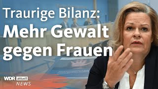 Frauenfeindliche Straftaten nehmen zu Was muss jetzt passieren  WDR Aktuelle Stunde [upl. by Agace]