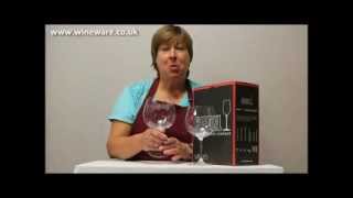 Riedel Vinum Montrachet  Chardonnay Wine Glass Video  641697  Wineware [upl. by Jair244]