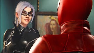 SpiderMan Meets Black Cat The Heist DLC Black Cat SpiderMan PS4 Insomniac VideoGame [upl. by Yankee710]