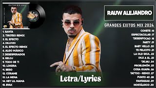 Rauw Alejandro LetraLyrics  Mejores Canciones 2024  Grandes Éxitos 2024  Mix Reggaeton 2024 [upl. by Akenot]