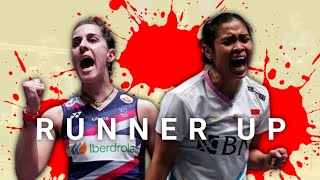 Gregoria Mariska Tunjung Runner Up Carolina Marin Juara Swiss Open 2024 [upl. by Orpha]